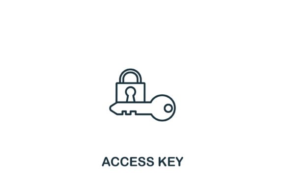 Access Key Icon: Security Design Made Simple