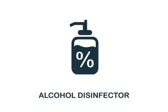 Alcohol Disinfector Icon: Essential Visual Assets for Modern Hygiene Communication