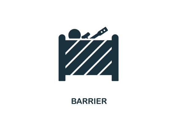 Barrier Flat Icon: Essential Visual Assets for Modern Digital Communication