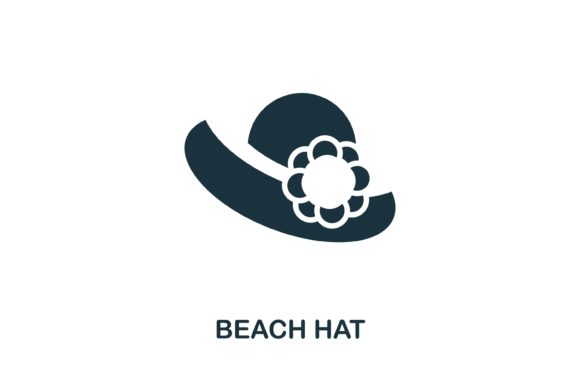 Beach Hat Icon: A Versatile Design Asset for Creative and Professional Workflows