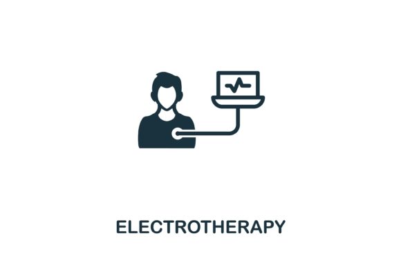 Electrotherapy Icon: A Versatile Design Asset