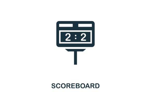 Elevating Digital Narratives: The Strategic Role of the Scoreboard Flat Icon in Modern Design