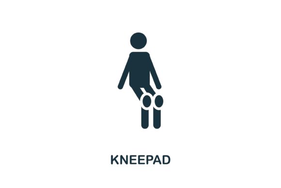 Kneepad Flat Icon: Strategic Visual Communication for Safety and Support