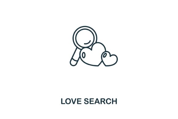 Love Search: A Symbol of Connection for Designers and Creators