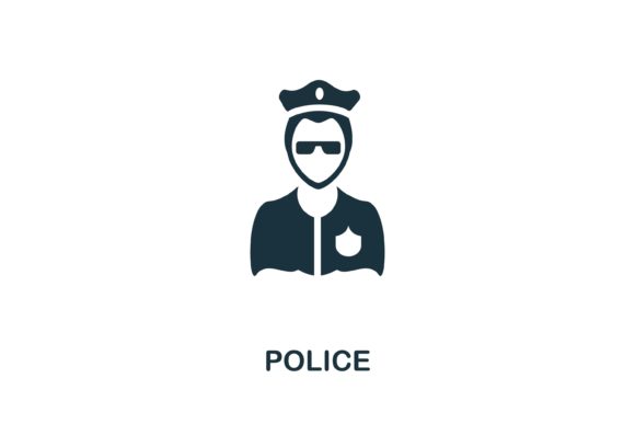 Police Icon: Essential Vector Graphics for Design and Communication