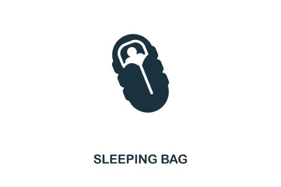 Sleeping Bag Icon: Elevating Visual Design with Simplicity