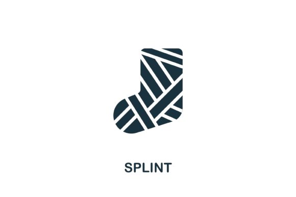 Splint Icon: Simple Design for Versatile Use