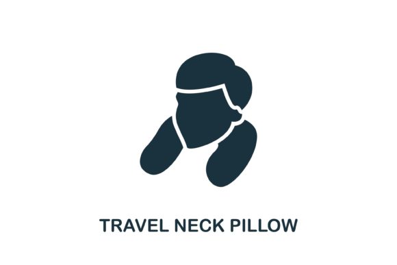 Travel Neck Pillow Icon: A Versatile Design Asset for Modern Web and Visual Communication