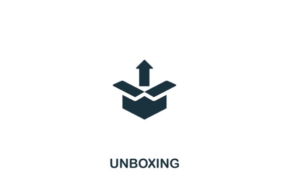 Unboxing Icon from Streaming Collection: A Versatile Design Asset for Modern Creatives