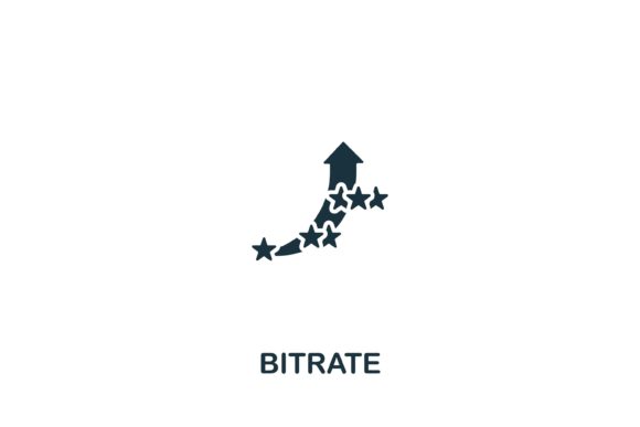 Understanding the Bitrate Icon from Streaming Collection in Modern Design