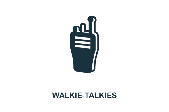 Walkie-Talkies Icon: Integrating Communication Symbols into Professional Design Workflows
